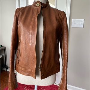Coach leather jacket